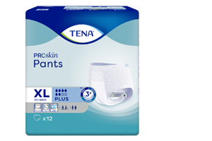 TENA PANTS jednorázové kalhoty super L, 12 ks
