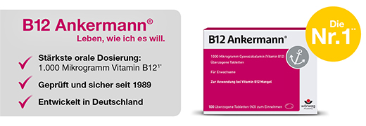 B12 ANKERMANN potahované tablety, 50 ks