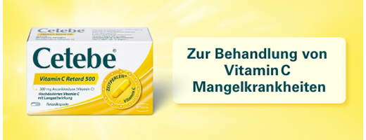 CETEBE Vitamin C kapsle s pomalým uvolňováním 500 mg, 180 ks