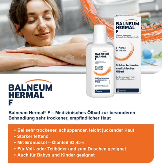 BALNEUM Kapalná přísada do koupele Hermal F, 200 ml