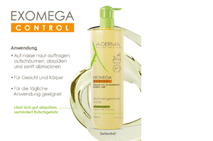 A-DERMA EXOMEGA CONTROL změkčující sprchový olej, 750 ml