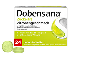 DOBENSANA citron bez cukru sc.1,2mg/0,6mg Lut., 24 ks