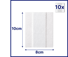 HANSAPLAST Sensitive sádra hypoalergenní 8 cmx1 m, 1 ks