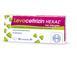 LEVOCETIRIZIN HEXAL pro alergie 5 mg potahované tablety, 100 ks