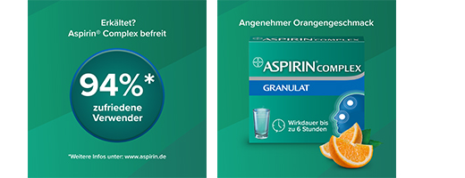ASPIRIN COMPLEX sáček s granulemi pro přípravu suspenze k podání, 20 ks