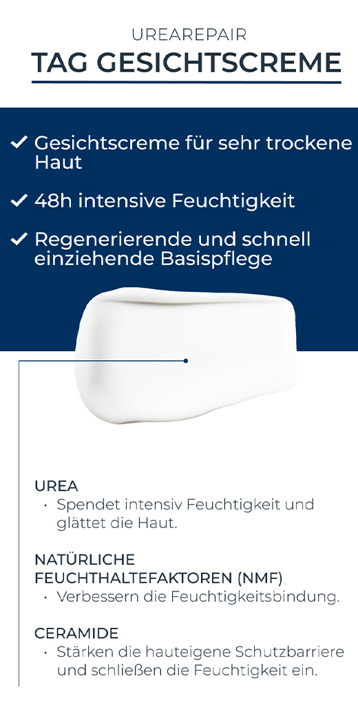EUCERIN UreaRepair pleťový krém 5% denní, 50 ml
