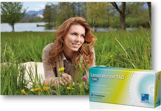 LEVOCETIRIZIN TAD 5 mg potahované tablety, 100 ks