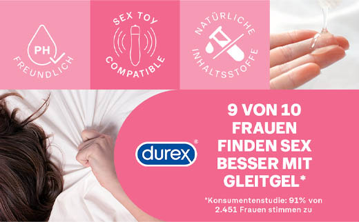 DUREX naturals lubrikační gel extra sensitive, 100 ml