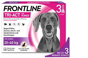 FRONTLINE Tri-Act kapací roztok pro psy 20-40 kg, 3 ks