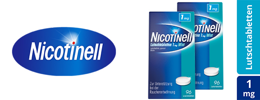 NICOTINELL Pastilky 1 mg máta, 2X96 St