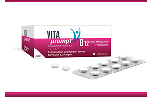 VITAPROMPT 1000 mikrogramů potahovaných tablet, 50 kusů