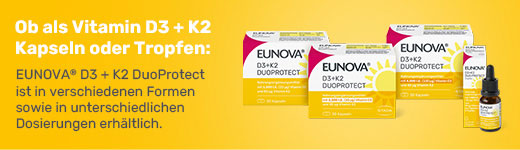 EUNOVA DuoProtect D3+K2 4000 I.U./80 μg Kapsle, 90 ks