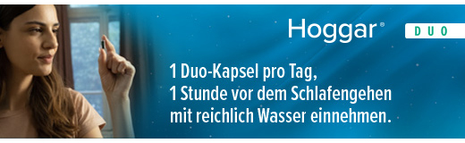 HOGGAR Melatonin DUO Kapsle na spaní, 30 ks