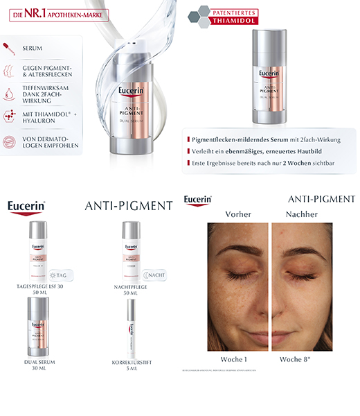 EUCERIN Duální sérum proti pigmentům, 30 ml