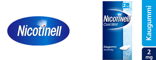 NICOTINELL Žvýkačky Cool Mint 2 mg, 96 ks