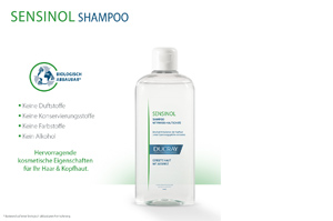 DUCRAY SENSINOL Šampon s Physio Skin Protection, 400 ml