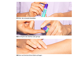 QIQU SOS Gel na obnovu pleti, 2x5 ml