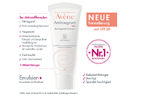 AVENE Antirougeurs Denní zklidňující emulze SPF 30, 40 ml