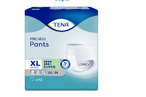 TENA PANTS super XL jednorázové kalhoty, 12 ks