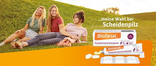 BIOFANAL Kombinované balení na vaginální mykózu, Vagtab + mast, 1 P