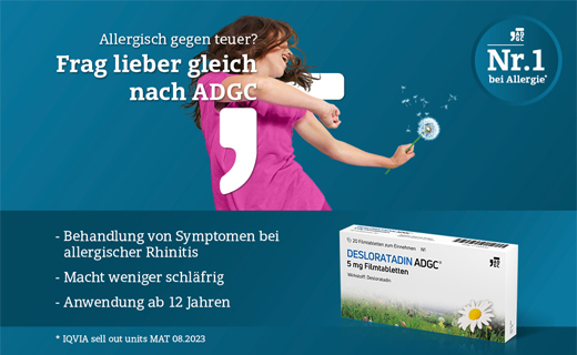 DESLORATADIN ADGC 5 mg potahované tablety, 50 ks