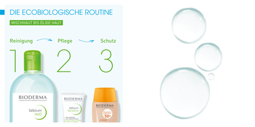 BIODERMA Čistící roztok Sebium H2O, 500 ml