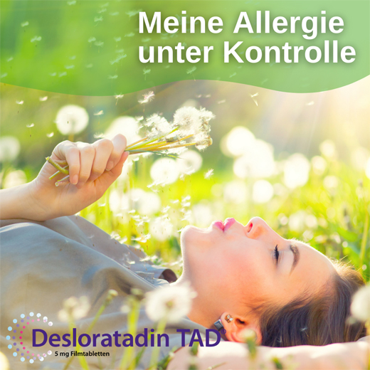 DESLORATADIN TAD 5 mg potahované tablety, 50 ks