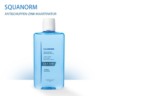 DUCRAY SQUANORM Zinková tinktura na vlasy proti lupům, 200 ml