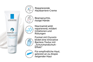 ROCHE-POSAY Cicaplast krém na ruce, 100 ml