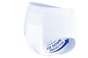 TENA PANTS noční jednorázové kalhoty super L, 10 ks