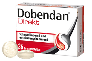 DOBENDAN Přímá pastilka Flurbiprofen 8,75 mg, 36 ks