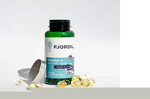 FJORDIL Omega-3 kapsle, 120 kapslí