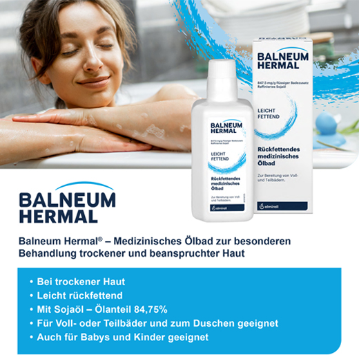 BALNEUM Kapalná přísada do koupele Hermal, 200 ml