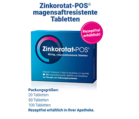 ZINKOROTAT POS entericky potahované tablety, 20 ks