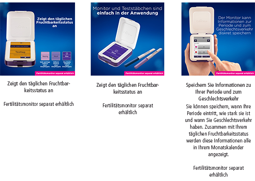 CLEARBLUE Testovací tyčinky pro sledování plodnosti 30+3, 33 ks