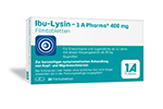 IBU-LYSIN 1A Pharma 400 mg Potahované tablety, 50 kapslí