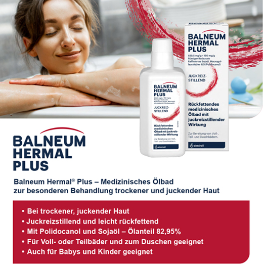 BALNEUM Kapalná přísada do koupele Hermal plus, 200 ml