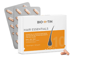 BIO-H-TIN Kapsle s mikroživinami Hair Essentials, 30 ks