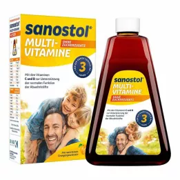 SANOSTOL Džus bez přidaného cukru, 230 ml