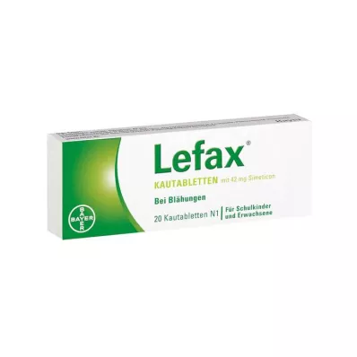 Žvýkací tablety Lefax, 20 ks