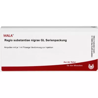 REGIO substantiae nigrae GL Sériové balení ampulí, 10X1 ml