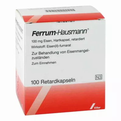 FERRUM HAUSMANN Kapsle s pomalým uvolňováním, 100 ks