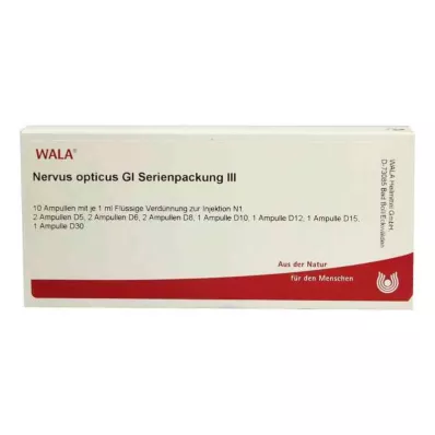 NERVUS OPTICUS GL Sériové balení 3 ampule, 10X1 ml NERVUS OPTICUS GL Sériové balení 3 ampule, 10X1 ml