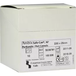 AMBIX Safe-Can Portpunkt.Kan.22 Gx25 mm zakřivený, 10 ks