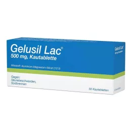 GELUSIL LAC Žvýkací tablety, 50 ks