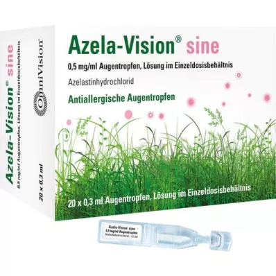 AZELA-Vision sine 0,5 mg/ml oční roztok, jednotlivá dávka, 20x0,3 ml