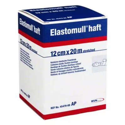ELASTOMULL lepicí fixační obvaz 12 cmx20 m, 1 ks
