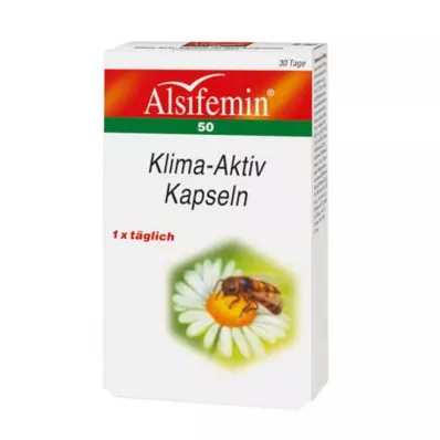 ALSIFEMIN 50 Climate active se sójou 1x1 kapsle, 30 ks ALSIFEMIN 50 Climate active se sójou 1x1 kapsle, 30 ks