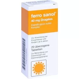 FERRO SANOL Potahované tablety, 20 ks