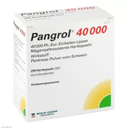 PANGROL 40 000 tvrdých uzávěrů s enterickým potahem, 200 ks